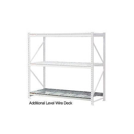 Additional Shelf, Extra Heavy Duty Rack, Wire Deck, 72inW x 18inD, Gray